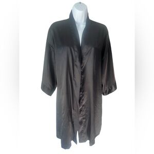 Victoria Secret Angels Charcoal Grey Robe M/L